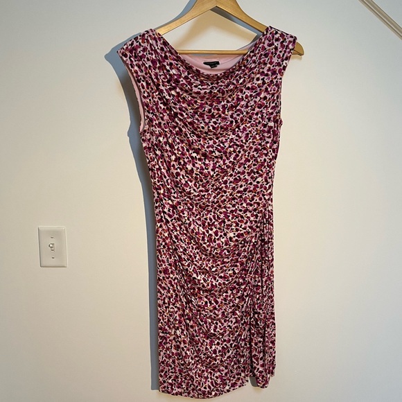 AnnTaylor Pink Sundress Sleeveless Size Medium - Picture 3 of 4
